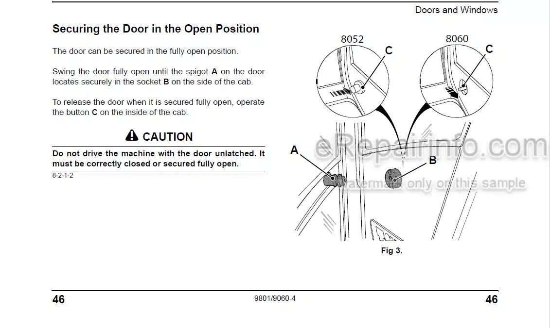 Photo 6 - JCB 531-70 533-105 535-95 535-125 HiViz 535-140 HiViz 536-60 536-70 541-70 540-170 Side Engine Loadall Operators Manual Telescopic Handler 9811-0437