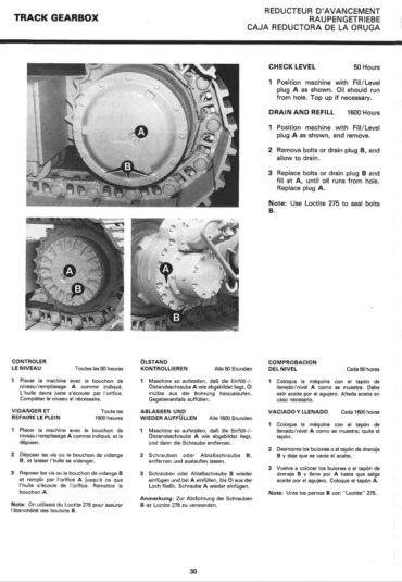 Photo 1 - JCB 805B Turbo 806C 807C Operators Manual Excavator 9801-6300