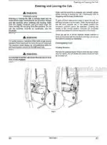 Photo 3 - JCB 8065RTS Operators Manual Compact Excavator