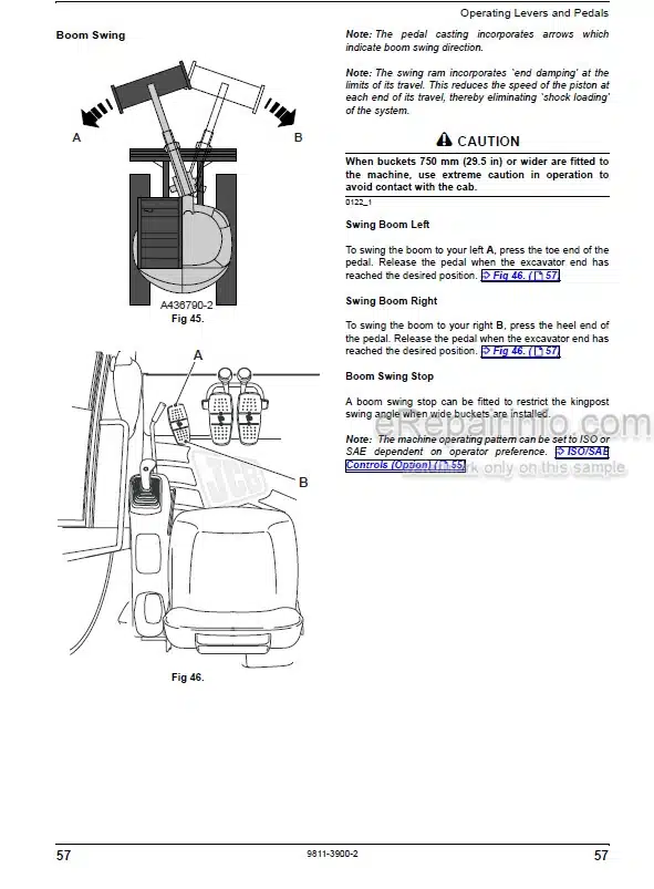 Photo 6 - JCB 8085ZTS Operators Manual Compact Excavator