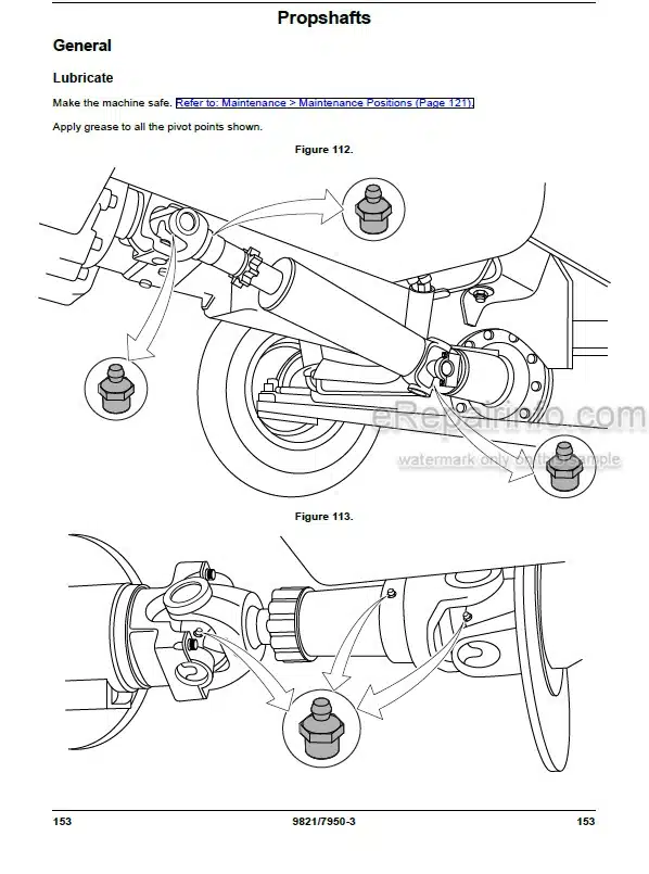 Photo 12 - JCB 926 930 940 950 Operators Manual Forklift 9821-7950