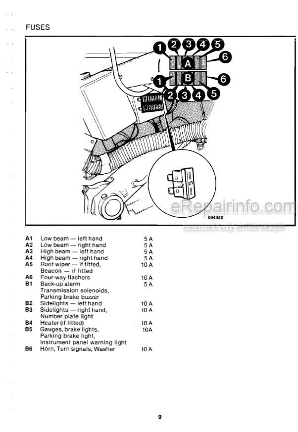 Photo 6 - JCB 930 Handbook Rough Terrain Forklift 9801-7510