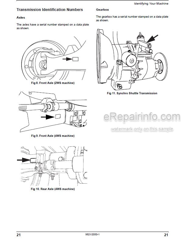 Photo 3 - JCB C2CX Tier 3 Operator Manual Backhoe Loader 9821-2050
