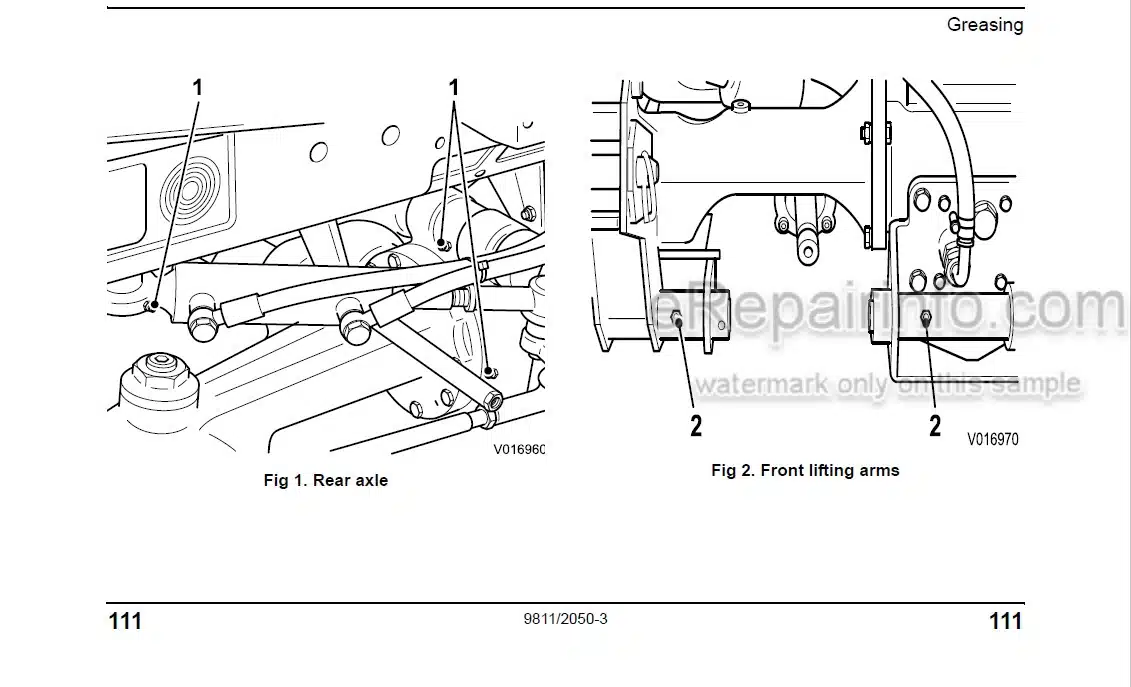 Photo 6 - JCB JCB116 JCB116D JCB116DD Operators Manual Roller 9831-4600