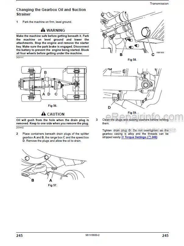 Photo 1 - JCB Fastrac 2155 2170 Operators Manual Tractor 9811-5600