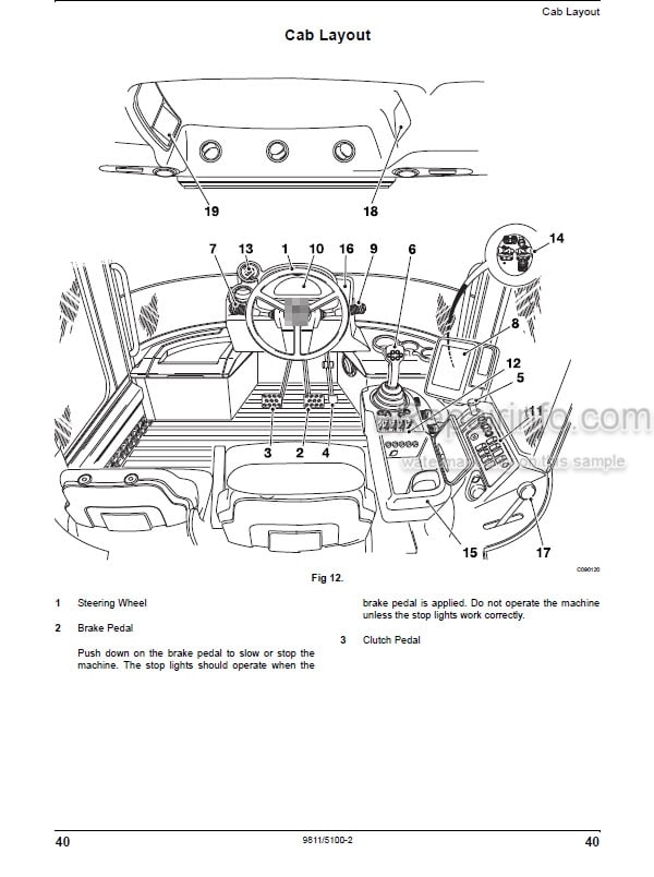 Photo 3 - JCB Fastrac 3200 3230 Xtra Operators Manual Tractor