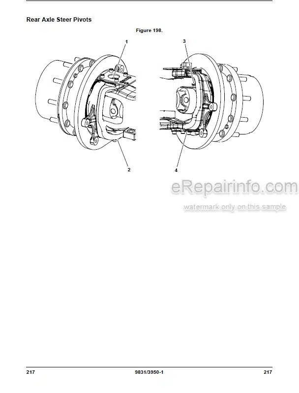 Photo 5 - JCB Fastrac 4160 4190 4220 Operators Manual Tractor 9831-3950
