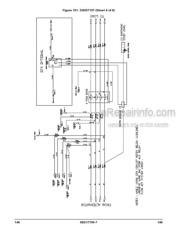 Photo 5 - JCB G115 G115QS G115S G116QS G140 G140QS G140S G141 G141QS G65 G65QS G65S G66QS G90 G90QS G90S G91QS Operators Manual Generator 9821-7700