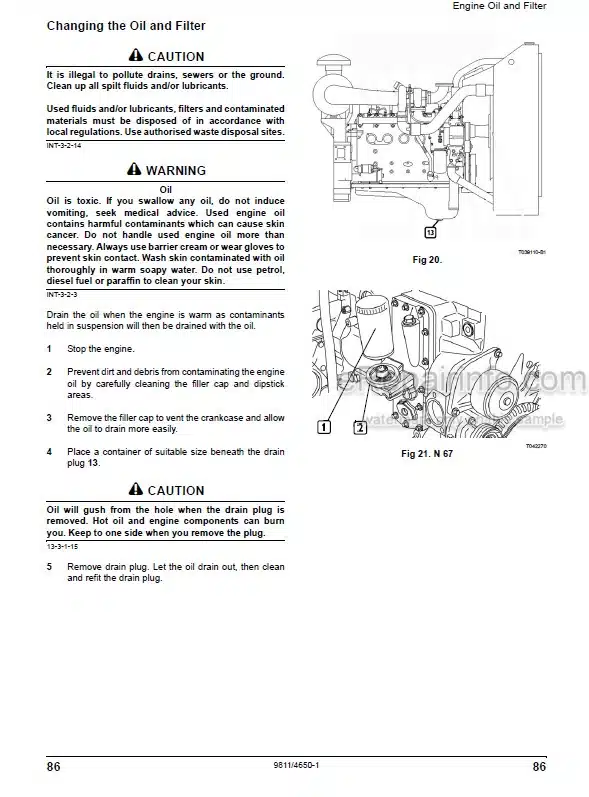 Photo 1 - JCB G130RX G144X G144QX G160RX G175X G175QX G200RX G220X G220QX Operators Manual Generator 9811-4650