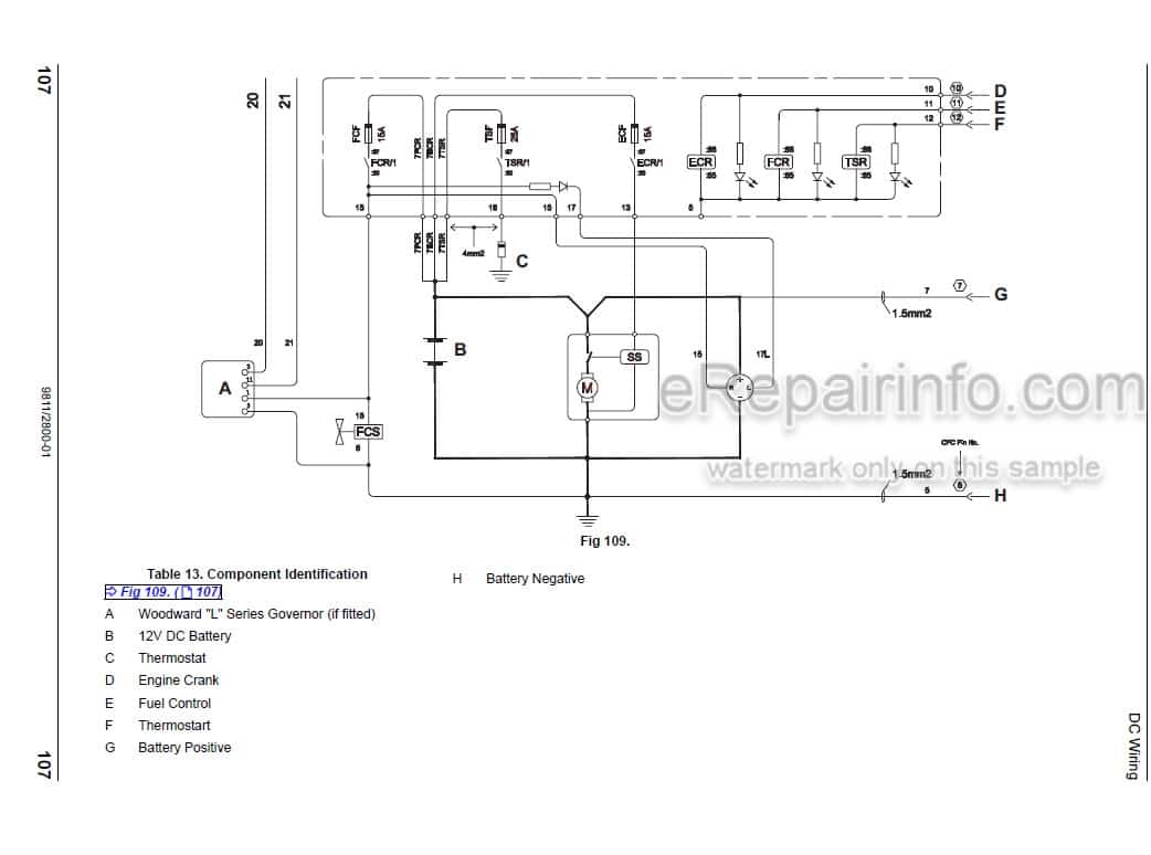Photo 5 - JCB G17 G17Q G20R G22 G22Q G30R G33 G33Q Operators Manual Generator 9811-2800