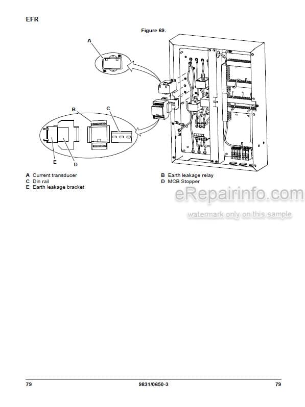 Photo 7 - JCB G17 G17Q G20R G22 G22Q G30R G33 G33Q Operators Manual Generator 9811-2800