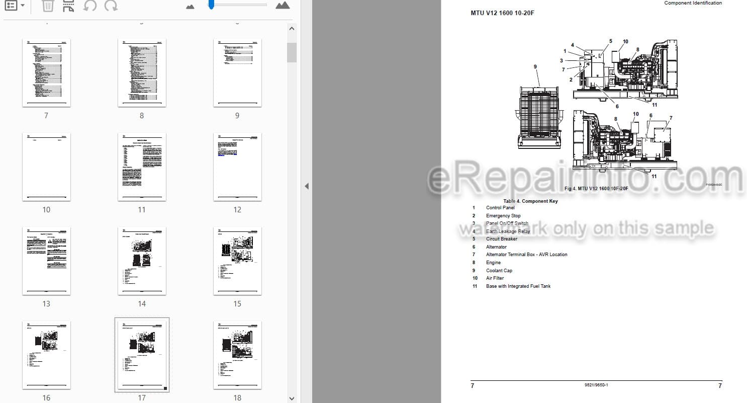 Photo 3 - JCB G306X G306QX G336X G336QX G406X G406QX G446X G446QX G506X G506QX G556X G556QX G656X G656QX G726X G726QX Operators Manual Generator 9821-9650