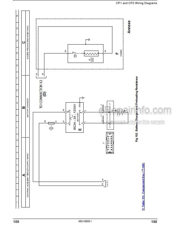 Photo 5 - JCB G306X G306QX G336X G336QX G406X G406QX G446X G446QX G506X G506QX G556X G556QX G656X G656QX G726X G726QX Operators Manual Generator 9821-9650