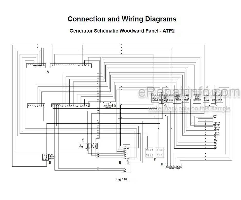 Photo 5 - JCB G50R G80R G55X G55QX G66X G66QX G88X G88QX G110X G110QX G120X G120QX Operators Manual Generator 9811-1870
