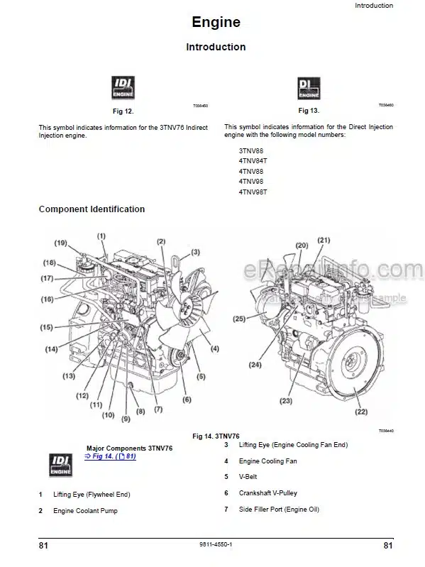 Photo 1 - JCB G8X G8QX G13X G13QX G17X G17QX G20RX G22X G22QX G30RX G33X G33QX G40RX G45X G45QX Operators Manual Generator 9811-4550