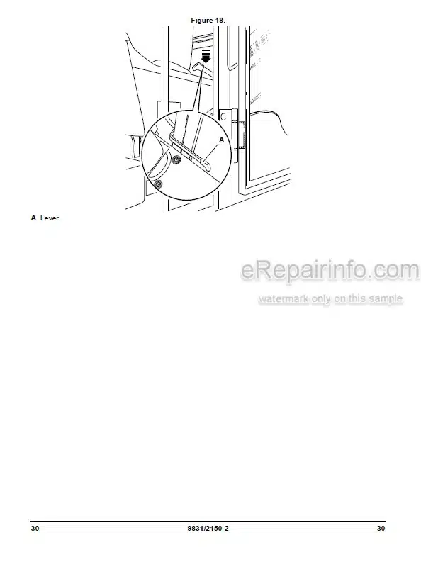 Photo 11 - JCB JCB305 JS305 Operators Manual Excavator 9831-2150