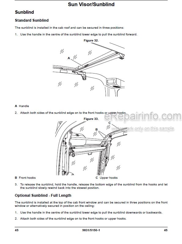 Photo 7 - JCB JS140 Operators Manual Excavator 9831-0600