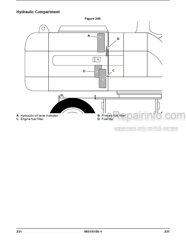 Photo 5 - JCB JS145W JS160W JS20MH Operators Manual Wheeled Excavator 9831-5150