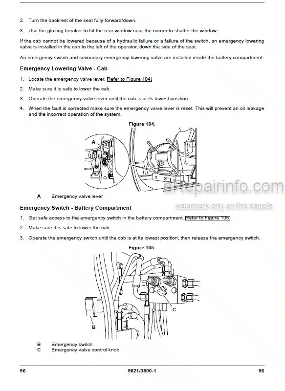 Photo 9 - JCB JS145W JS160W Operators Manual Wheeled Excavator 9821-3800