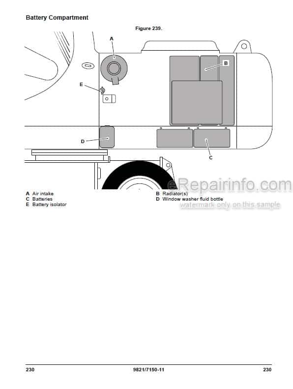 Photo 2 - JCB JS145W JS160W JS175W JS20MH JS200W JS200 Wastemaster Operators Manual Wheeled Excavator 9821-7150