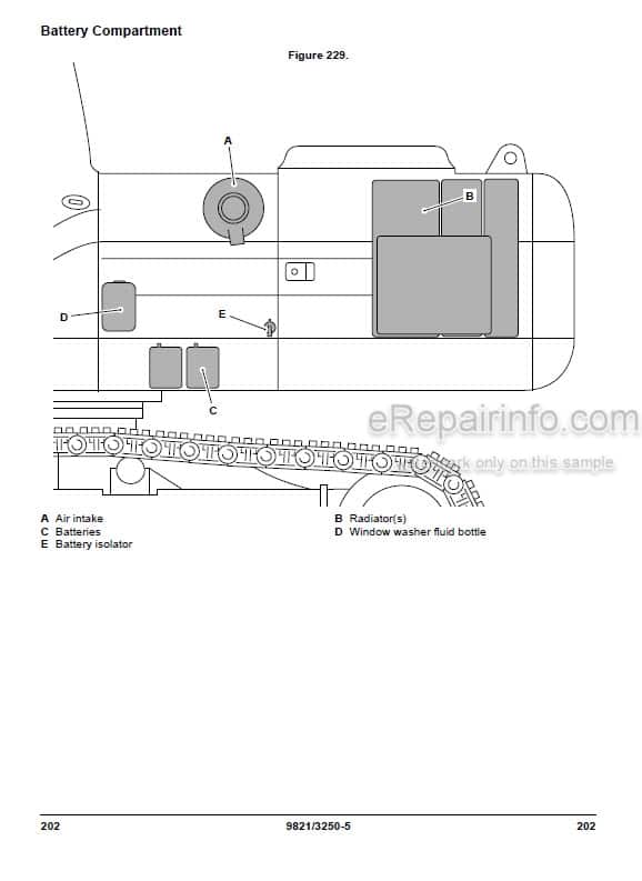 Photo 5 - JCB JS200 JS210 JS220 JS230 JS370 Operators Manual Excavator 9821-3250