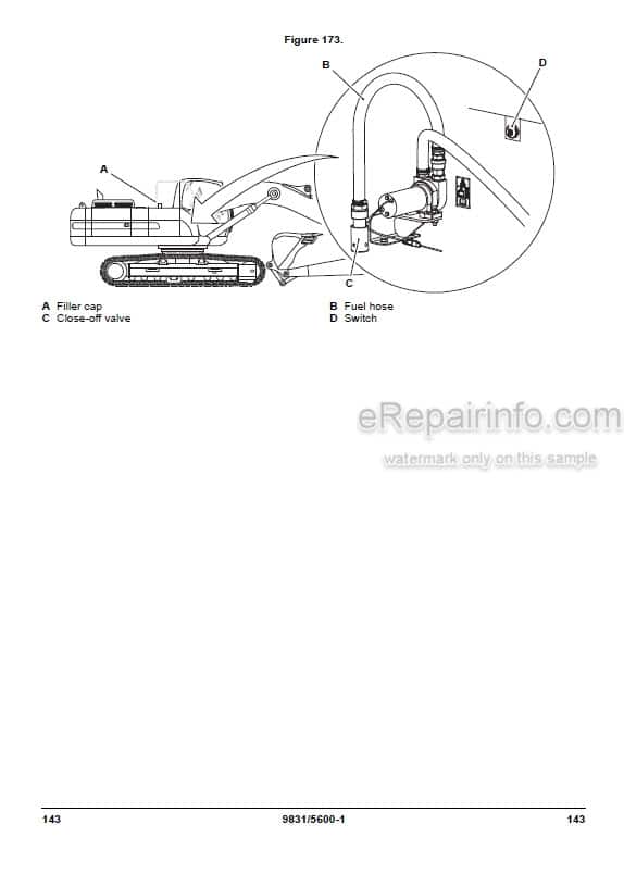 Photo 5 - JCB JS210 JS220 JS235 Operators Manual Excavator 9831-5600