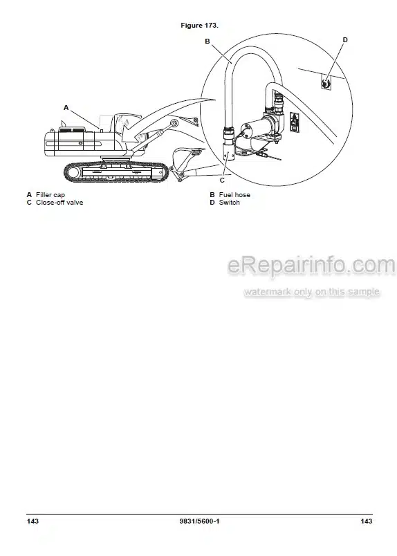 Photo 9 - JCB JS210 JS220 JS235 Operators Manual Excavator 9831-5600