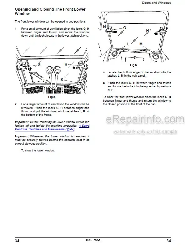 Photo 11 - JCB JS240 JS260 JS330 JS360 Auto Range Tier 4 Operators Manual Tracked Excavator 9821-1800