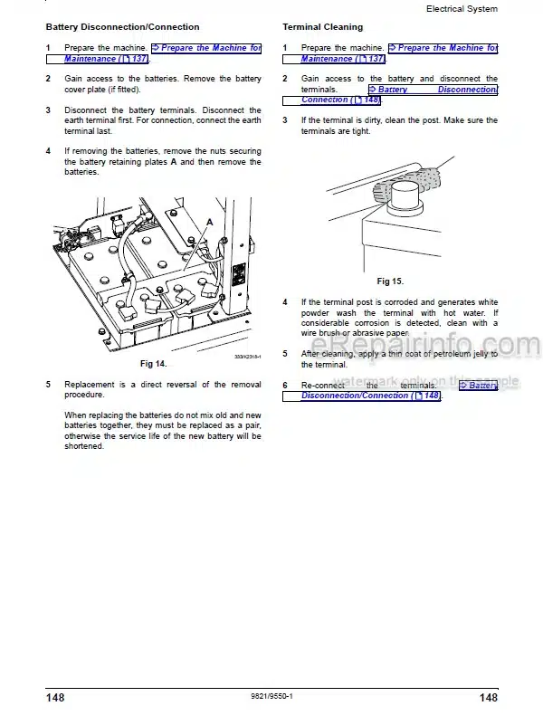 Photo 7 - JCB JS500 Tier 2 Operators Manual Excavator 9821-9550