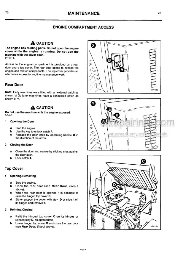 Photo 7 - JCB Robot 135 155 Operators_Manual Skid Steer Loader 9821-7900