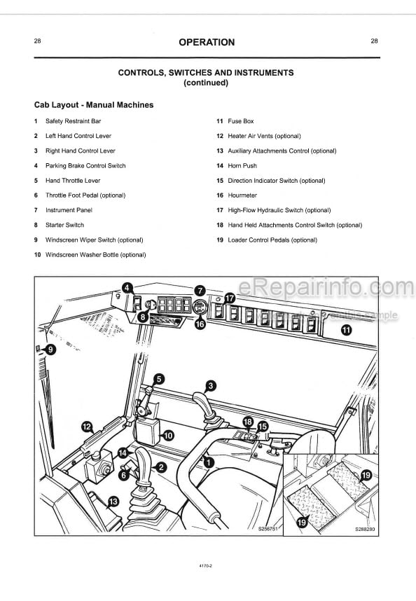 Photo 5 - JCB Robot 150 165 165HF Series 3 Operators Handbook Skid Steer Loader 9801-4170