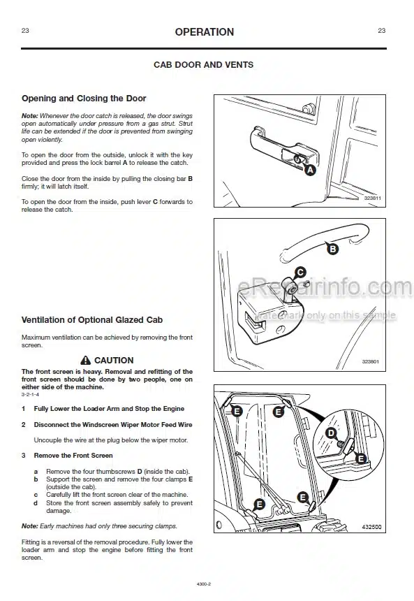 Photo 9 - JCB Robot 160 170HF 180T 180THF Operators Manual Skid Steer Loader 4300