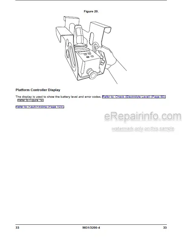 Photo 1 - JCB Beaver II Handbook And Parts Manual Generator 9800-9001