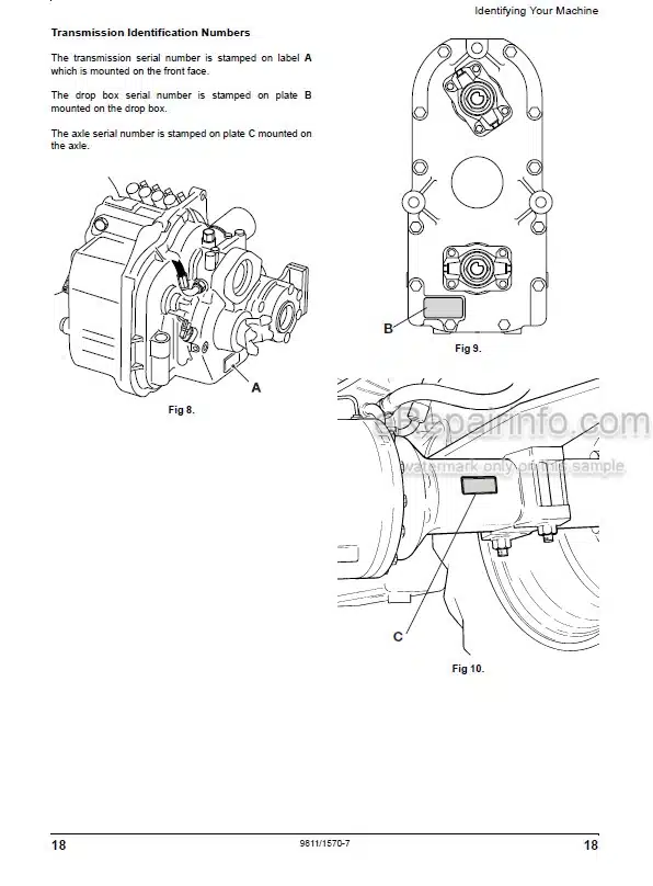 Photo 3 - JCB TM310 TM310S TM310WM Operators Manual Loader