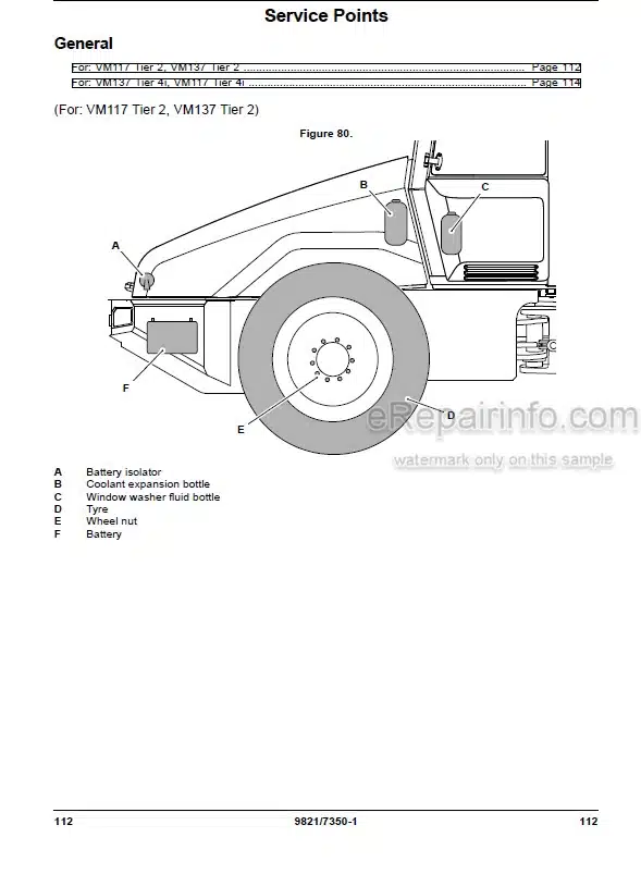 Photo 5 - JCB VM117 VM137 Tier 2 Tier 4I Operators Manual Roller 9821-7350