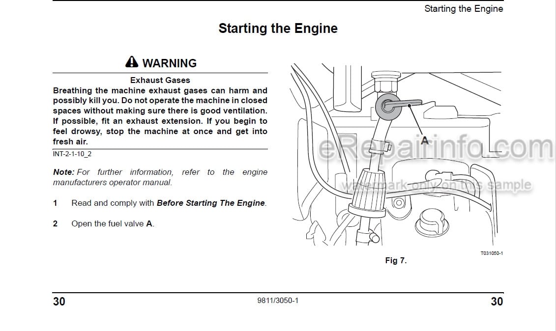 Photo 3 - JCB VMR60 VMR75 Operators Manual Impact Rammer