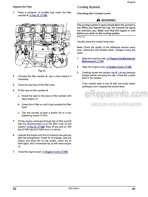 Photo 6 - JCB Vibromax VMT860 Operators Manual Roller 9811-4950