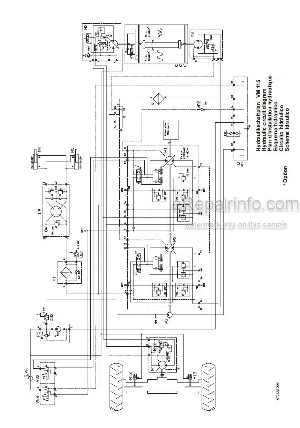 Photo 5 - JCB Vibromax VM115D VM115PD VM115HD Instruction Manual Vibratory Single Drum Roller 07232-28335