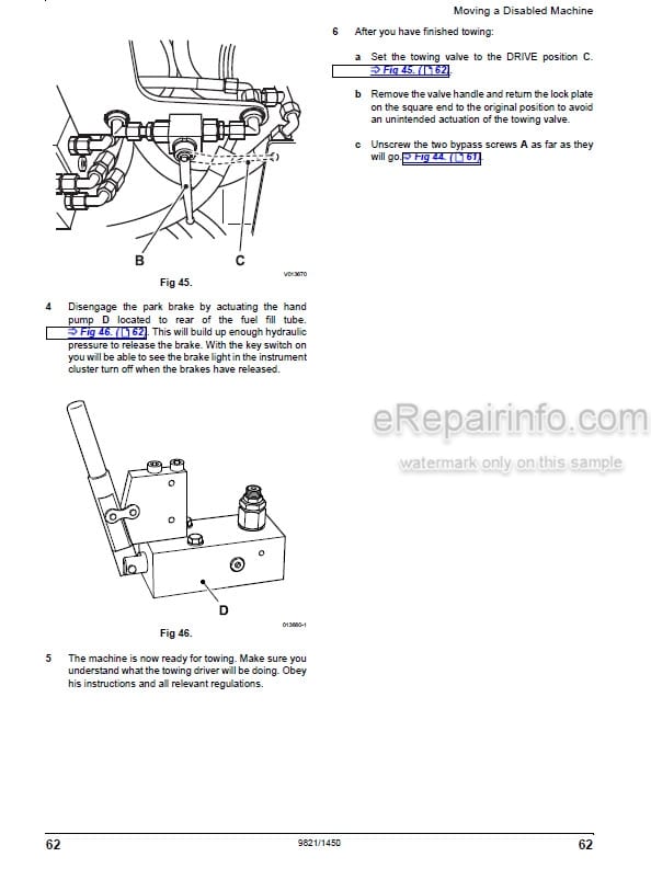 Photo 6 - JCB Vibromax VM115D VM115PD VM115HD Instruction Manual Vibratory Single Drum Roller 07232-28335