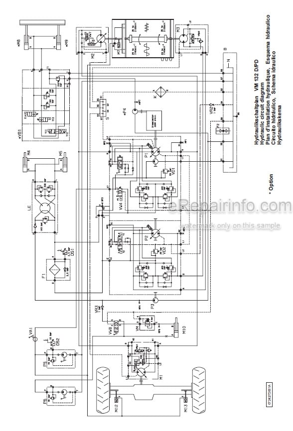 Photo 5 - JCB Vibromax VM132D VM132PD VM146D VM146PD VM166D VM166PD VM200D VM200PD Instruction Manual Vibratory Single Drum Roller 07242-28435A