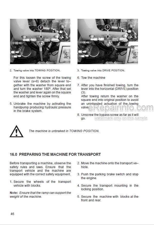 Photo 14 - JCB Vibromax VM46D VM46PD Instruction Manual Vibratory Single Drum Roller 07211-28435A