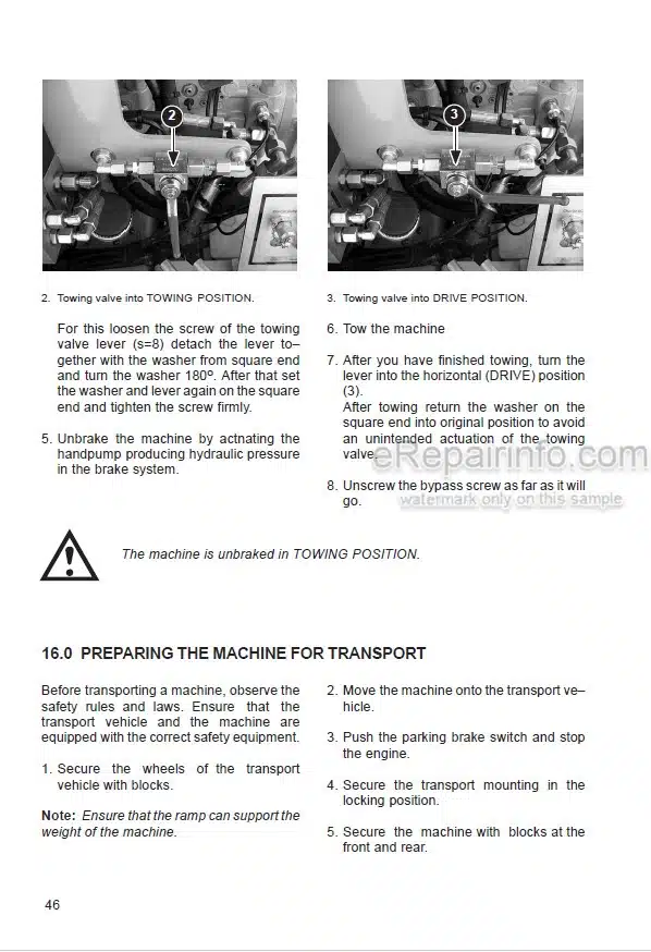 Photo 1 - JCB Vibromax VM46D VM46PD Instruction Manual Vibratory Single Drum Roller 07211-28435A