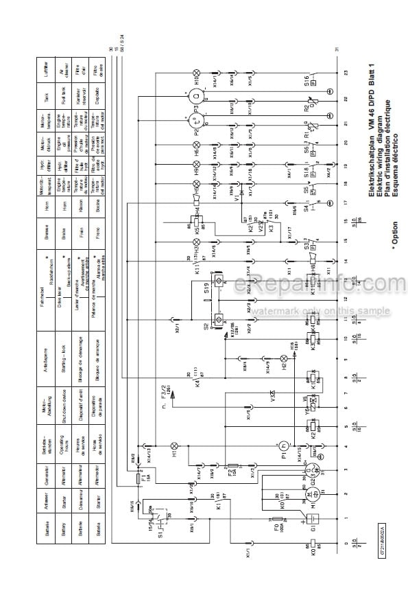 Photo 5 - JCB Vibromax VM46D VM46PD Instruction Manual Vibratory Single Drum Roller 07211-28435A