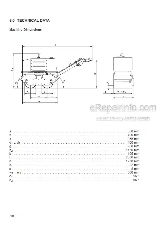 Photo 7 - JCB Vibromax VMD62 Instruction Manual Duplex Roller 01103-28035A