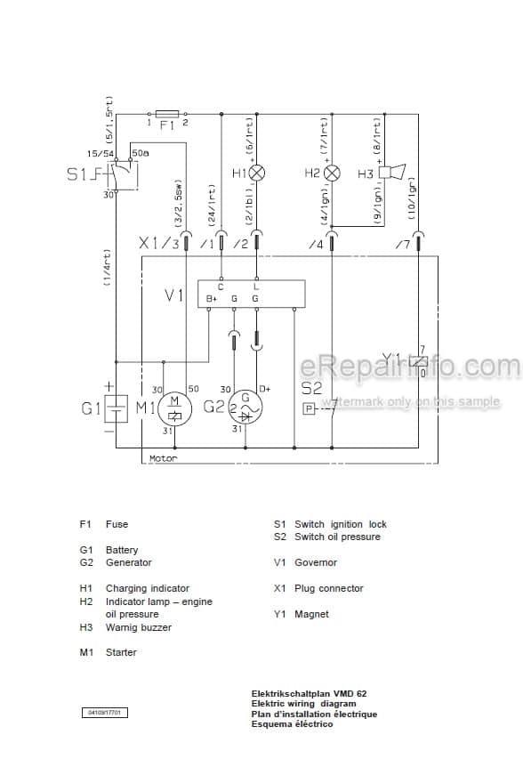 Photo 5 - JCB Vibromax VMD62 Instruction Manual Duplex Roller 01103-28035A