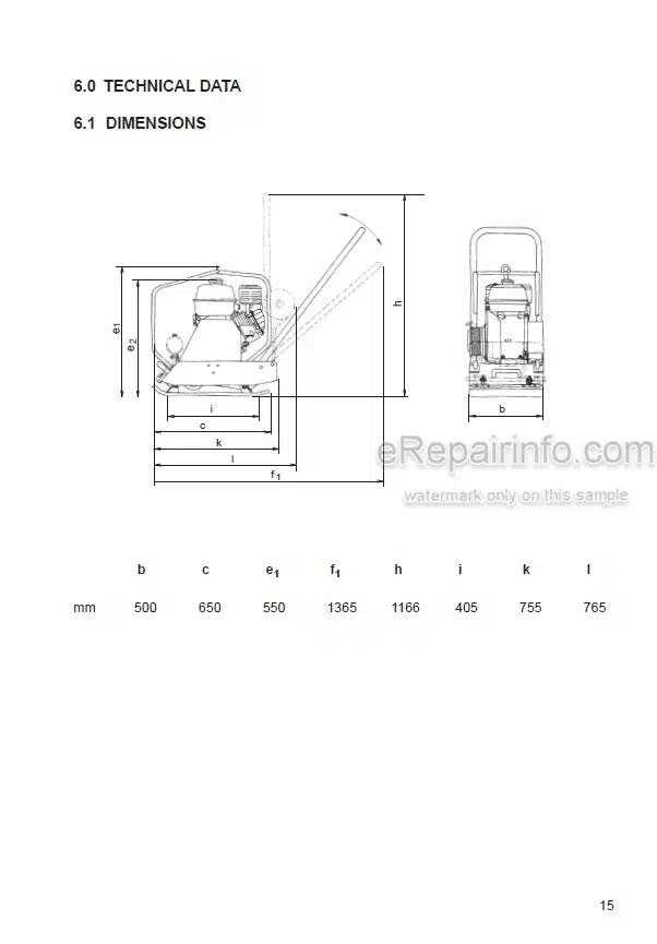 Photo 7 - JCB VMP14 VMP18 VMP24 Operators Manual Vibrating Plate 332-A5752