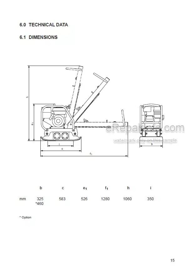 Photo 4 - JCB Vibromax VMP8 Operators Manual Vibrating Plate 05408-28135A