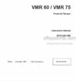 Photo 4 - JCB Vibromax VMR60 VMR75 Instruction Manual Powered Tamper 05101-28135B