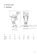 Photo 2 - JCB Vibromax VMR60 VMR75 Instruction Manual Powered Tamper 05101-28135B