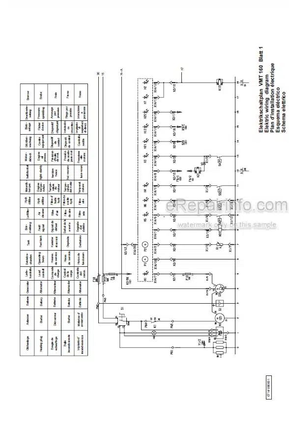 Photo 5 - JCB Vibromax VMT160 Instruction Manual Vibratory Tandem Roller 07141-98235